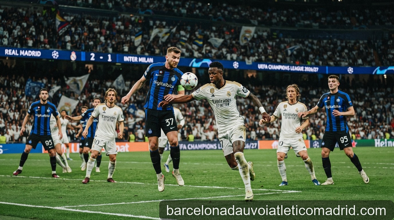 Champions League 2026/27: Real Madrid và Inter Milan tạo nên màn đại chiến mở màn đầy kịch tính